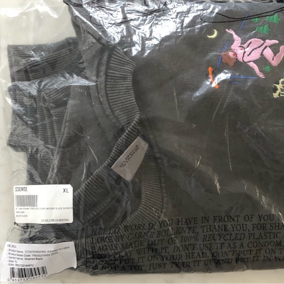 CARNE BOLLENTE SSense Exclusive Organic Cotton Sweatshirt - Picture 8 of 10